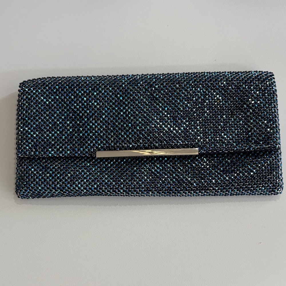Sparkling Evening Clutch in Blue